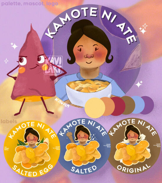 Kamote ni Ate Marketing Materials